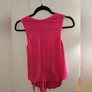 Free People Vibrant Pink Tank Top